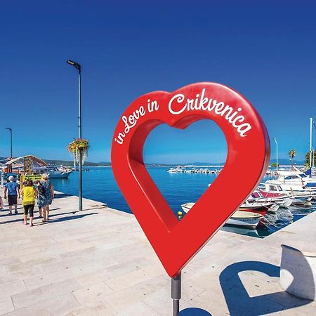 Nice Apartment In Crikvenica With House Sea View 外观 照片